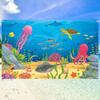 Jellyfish Turtle Animal Party Background Cartoon Party Hanging Banner  Photo Booth