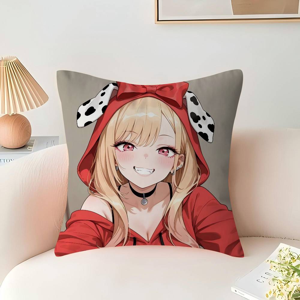 

Марин Китагава Наволочка Подушка Обивка Диванная Подушка Домашний Декор Наволочка 12x12in 30x30cm