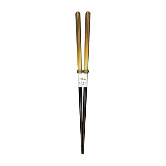 Aoba 23cm Chopsticks, Dishwasher Safe, Uki Maru Gradient Yellow, No Chopstick Rest Needed, Made in Japan