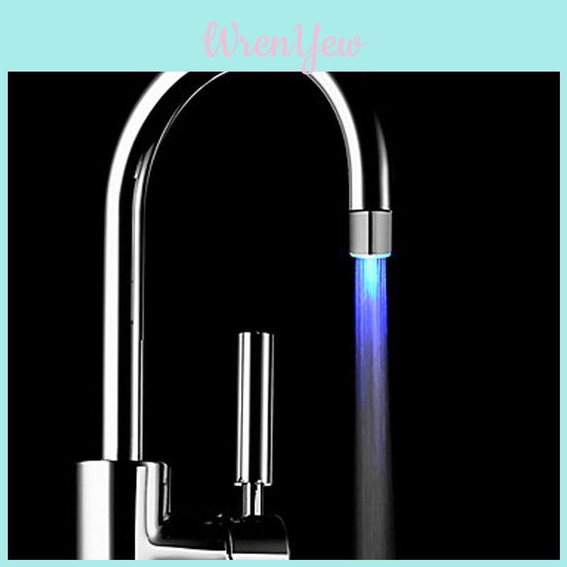 Quality Led Bathroom Kitchen Faucet Light Tap With Temperature Sensing**