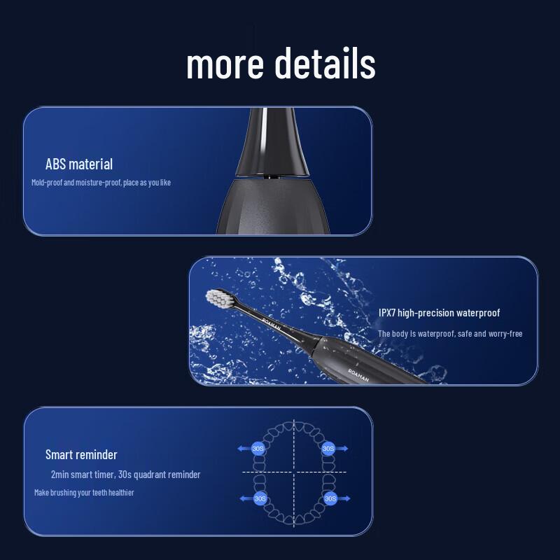 ROAMAN HT3pro Electric Toothbrush Oral Care Set