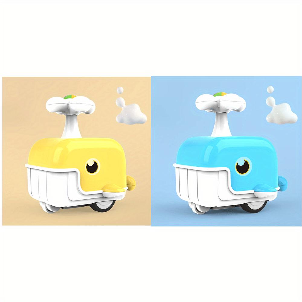 

Cartoon Fun Press Little Whale Youngsters Learning Crawling Inertia Sliding Return Toy