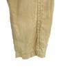 Armani Jeans Made In Italy Linen Blend Jacket 40 Beige Women Used