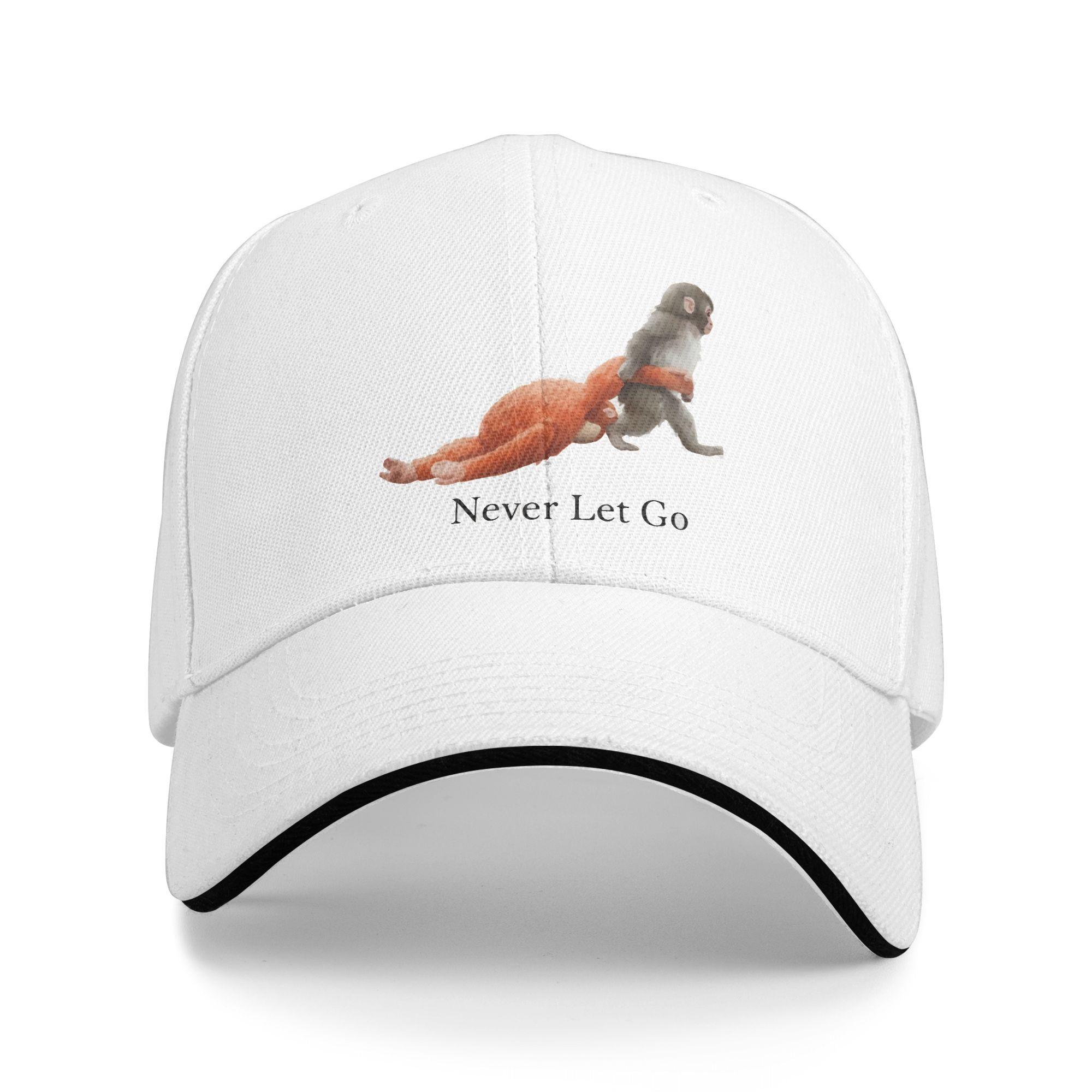 

Punch Baby Monkey Baseball Cap y2k Retro Trucker Hat Spring Men Adult Hunting Camping Snapback Cap One Size белый