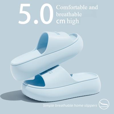Slippers for Women In Summer, Worn by the Beach, Height Increasing, Thick Soled, Anti Slip, Cool Slippers for Women