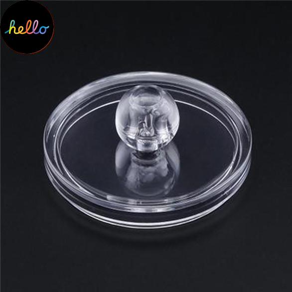 Multifunctional Round Receive Box Makeup Cotton Swab Storage Box Transparent Container Household Products Bathroom Desktop Combined