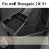 Center Console Glove Storage Tray Armrest Box Organizer for Jeep Renegade 2015 2016 2017 2018 2019 2020 Car Interior Accessories