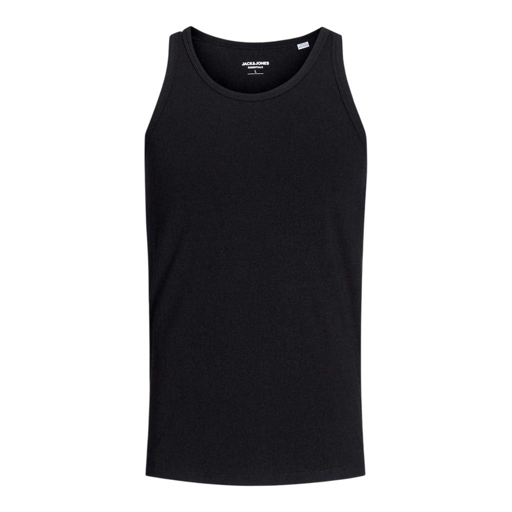 Jack And Jones Mens Basic Cotton Blend Sleeveless Tank Top