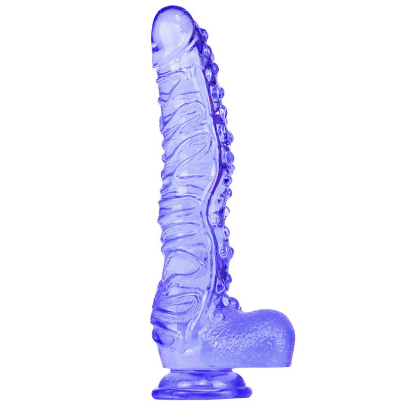 Allosaurus Female Simulation Dildo Crystal Transparent Dildo Adult Female Masturbation Stick