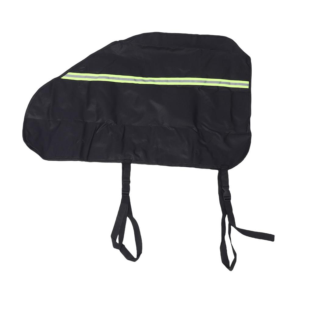 Drawbar Cover Reflective Anti Collision RV Hitch Cover for Travel Easy To Install Anti Dust