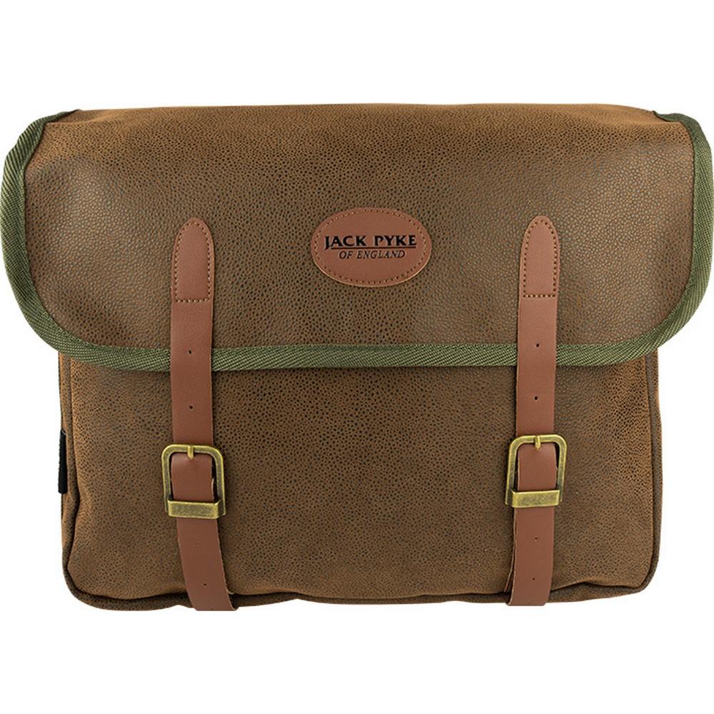 Borsa a tracolla Jack Pyke con logo e finiture in pelle