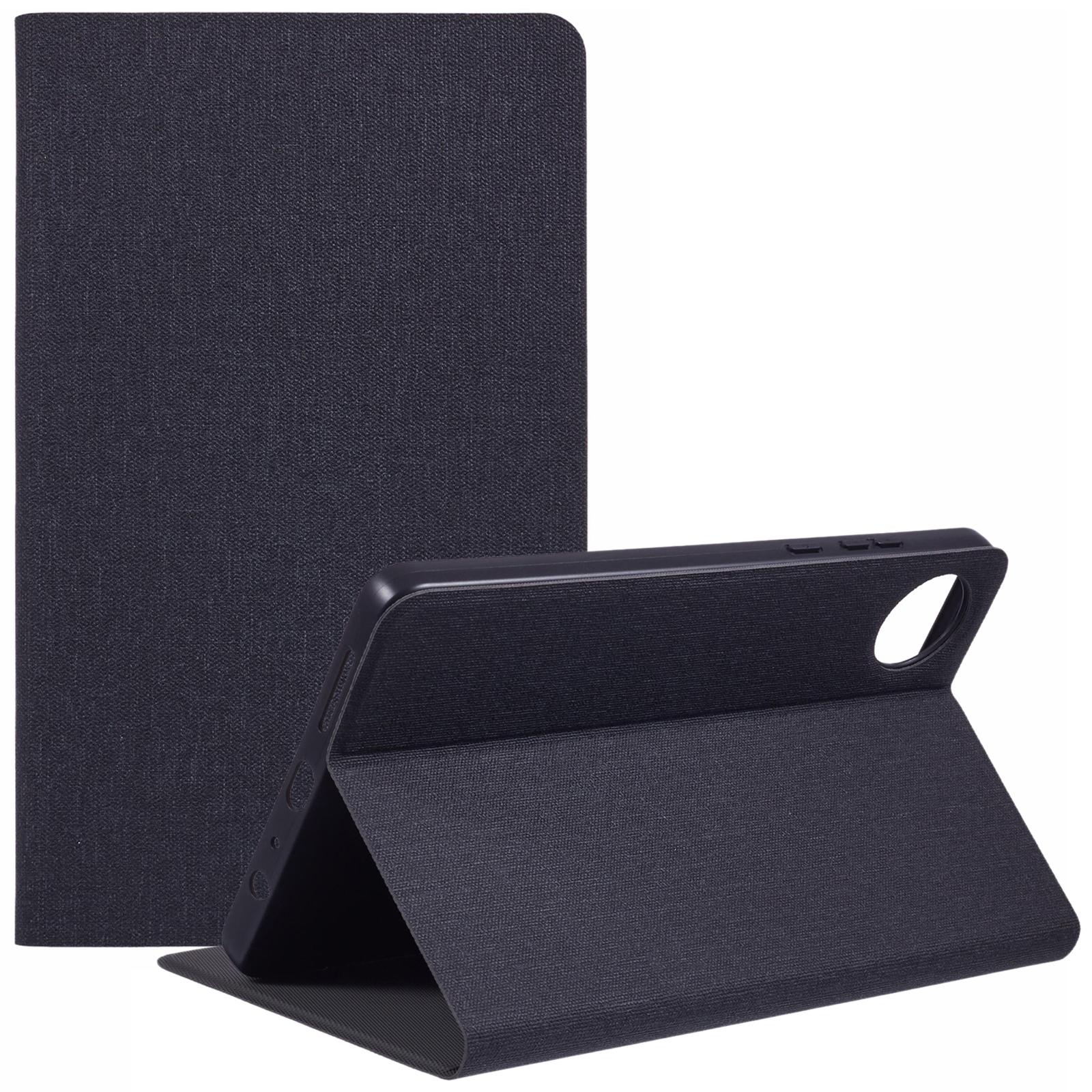 

X-LEVEL For Xiaomi Redmi Pad SE 4G 8.7 inch Case Cloth Texture Leather Tablet Cover Black
