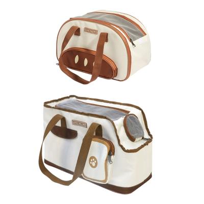 Outdoor-Transporttasche für Kleintiere Hundetransporttasche Katzentransporttasche mit Taschen Atmungsaktive Tragetasche für Hunde Katzen