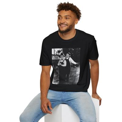 Maglietta Laurel e Hardy, T-shirt Retro Unisex, Regalo per Papà Pittura