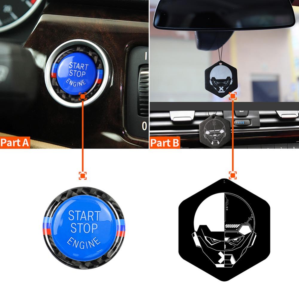 

For BMW E90/E92/E93 Switch Button Start Stop Switch Engine Switch Sticker Ignition Button Cover