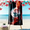 Al Shabab Club Print Beach Towel, Large Soft Quick Dry Towel for Beach Camping Swimming