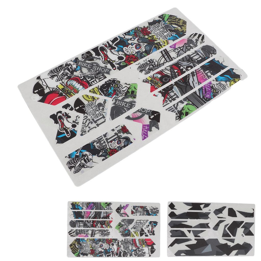 Sticker for Frame   Frame Protective Stickers 3D  Frame Guard Tape Decorative Film for Mountain Road Bikes