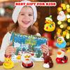 Christmas Rubber Duck Advent Calendar ,24 Days Christmas Countdown Calendar,24 Rubber Ducks for Boys Girls Christmas Party