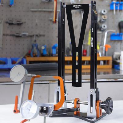 Calibre de Centrado para Bicicleta Aleación de Aluminio Calibrador de Centrado de Bicicleta de Ciclismo Accesorios de Ciclismo para Soporte de Centrado de Rueda