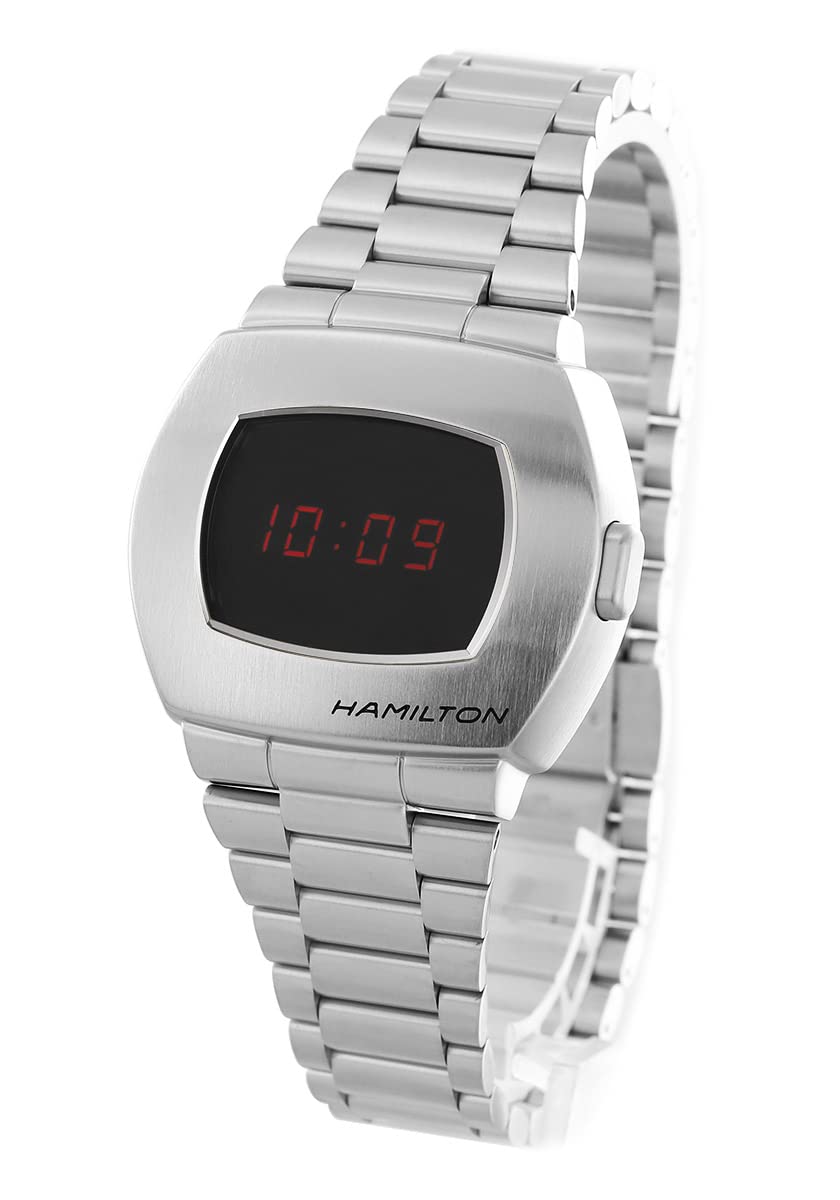 

Кварцовий годинник HAMILTON 50th Anniversary American Classic Pulsar Digital Quartz Model H52414130 [Hamilton] Чоловічий [Елемент]