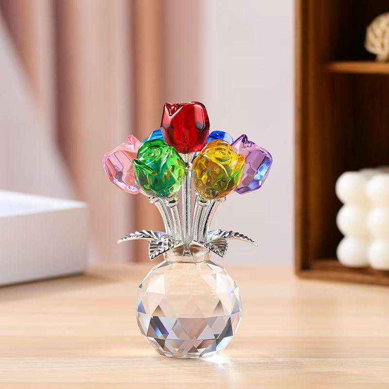 Eternal Crystal Rose: Exquisite Valentine's & Women's Day Gift for Her