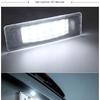 2pcs Car Canbus Error-Free Led License Number Plate Lights White For Kia Optima K5 Optima Hybrid Sportage Proceed GT Soul SK3