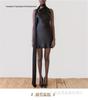 New Cross-Border Formal Dress: Women's Sexy Backless Short Skirt with Adjustable Halter Neck in Satin
