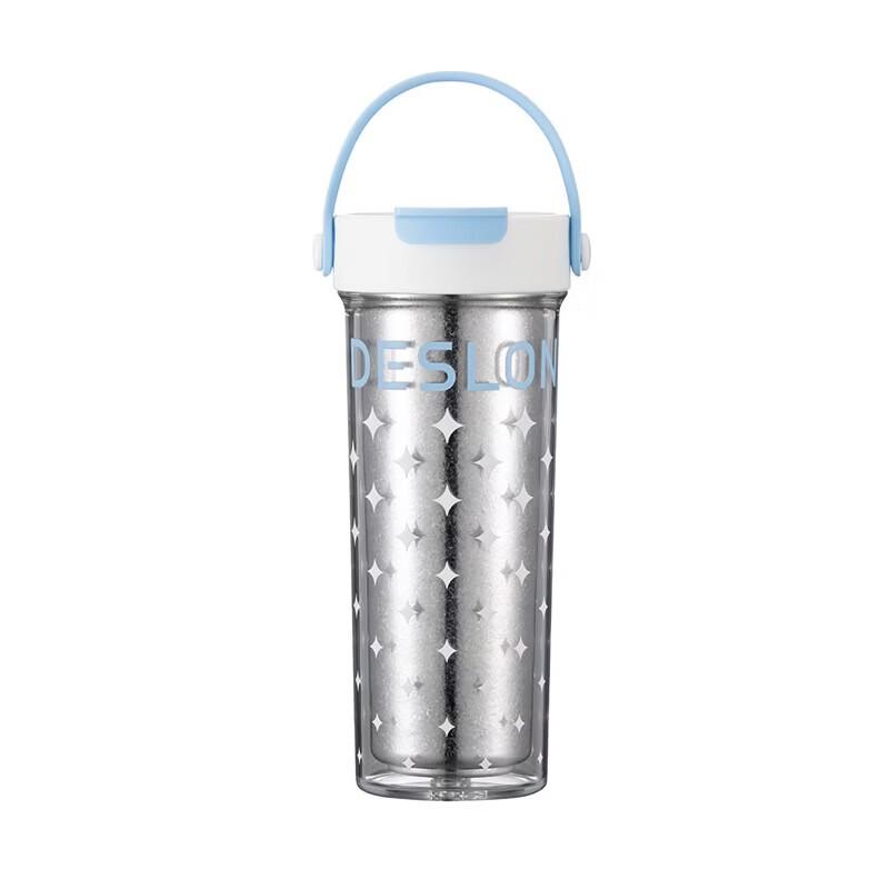 DESLON Insulated Straw Water Bottle