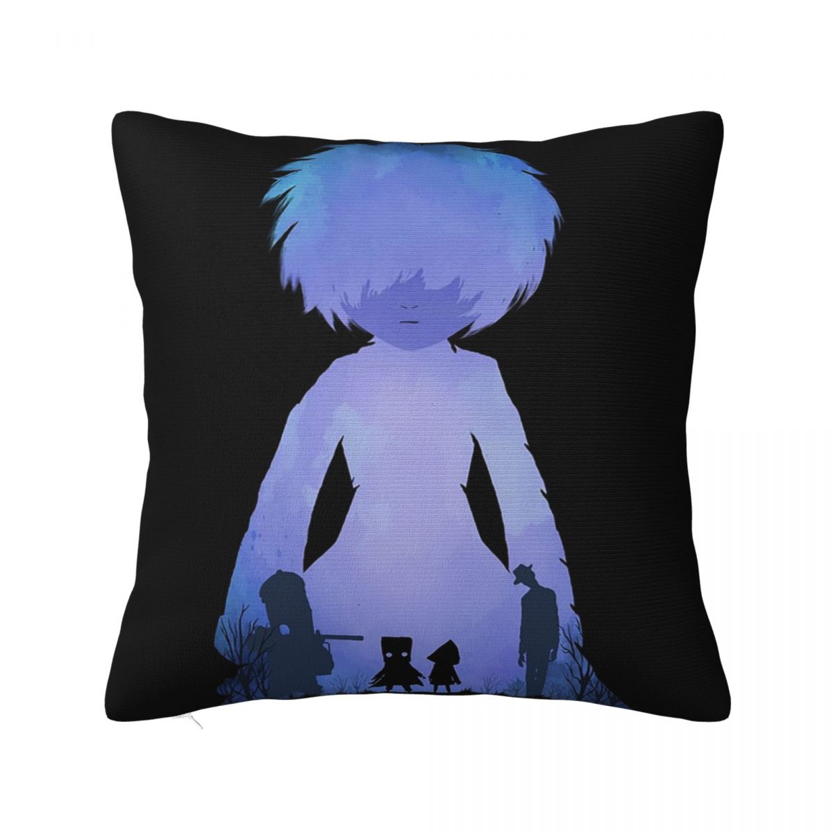

Game Little Nightmares Square Pillowcase Cushion Cover Pillow Case Throw Pillow Cover for Home Bedroom Car 12x12Inch