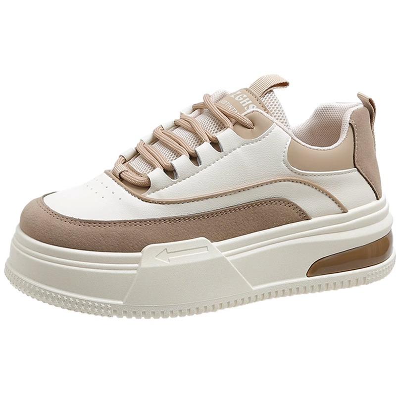 Niche Shoes Women's Spring and Autumn Board Shoes New Sports Platform Cake Shoes Versatile Board Shoes