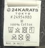 [USED] 24karats X BORUTO Collaboration T-Shirt Naruto Anime T-Shirt Black