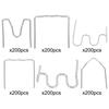 Soldering Tools Workshop Equipment Flat Staples Wave Staples High Quality Stainless Steel Oxidation Resistance