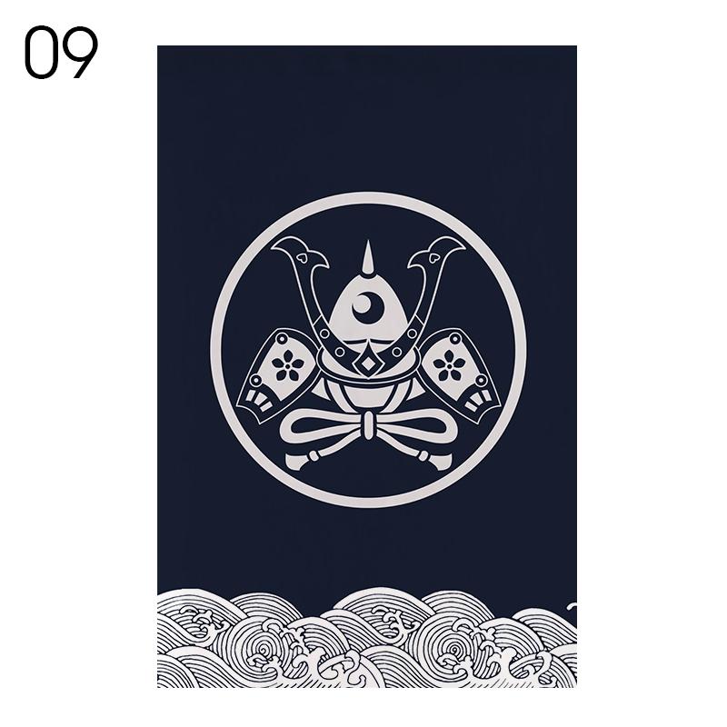Japanese Tea Room Partition Pennant Kitchen Door Head Curtain Teahouse Hanging Short Curtain Sushi Restaurant Pub Bar Decor