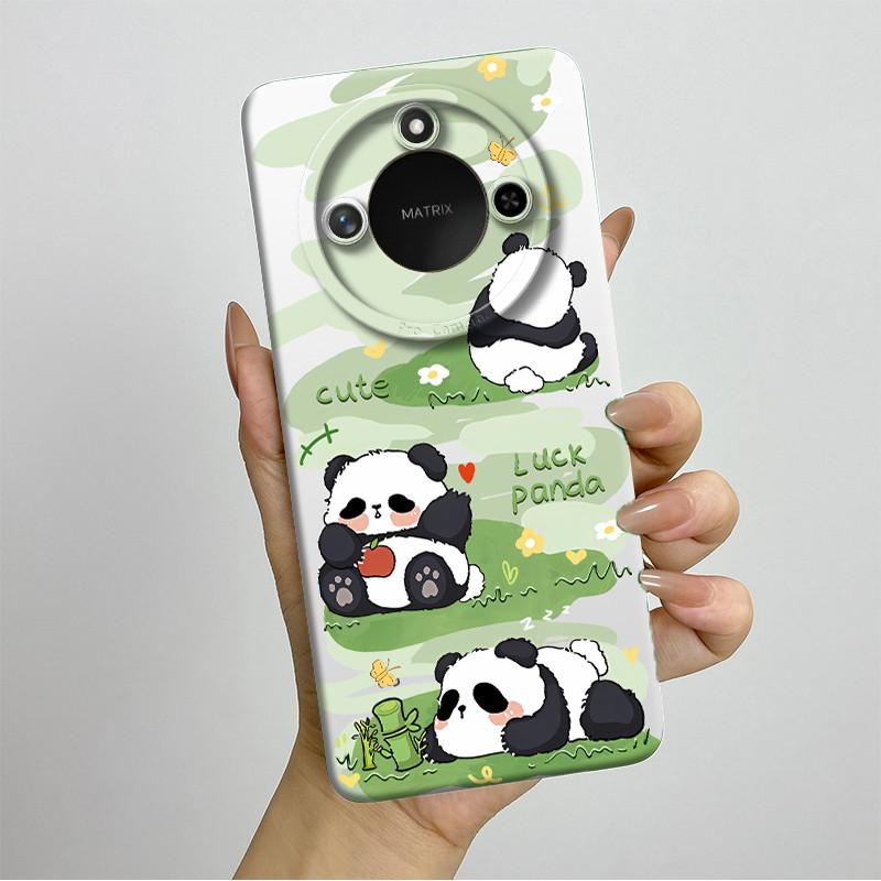 For Honor X9C Smart Phone Case X9cSmart Soft Silicone Funda Sweet Painted Fashion Cartoon Protective Capa Lovely Printing Cover