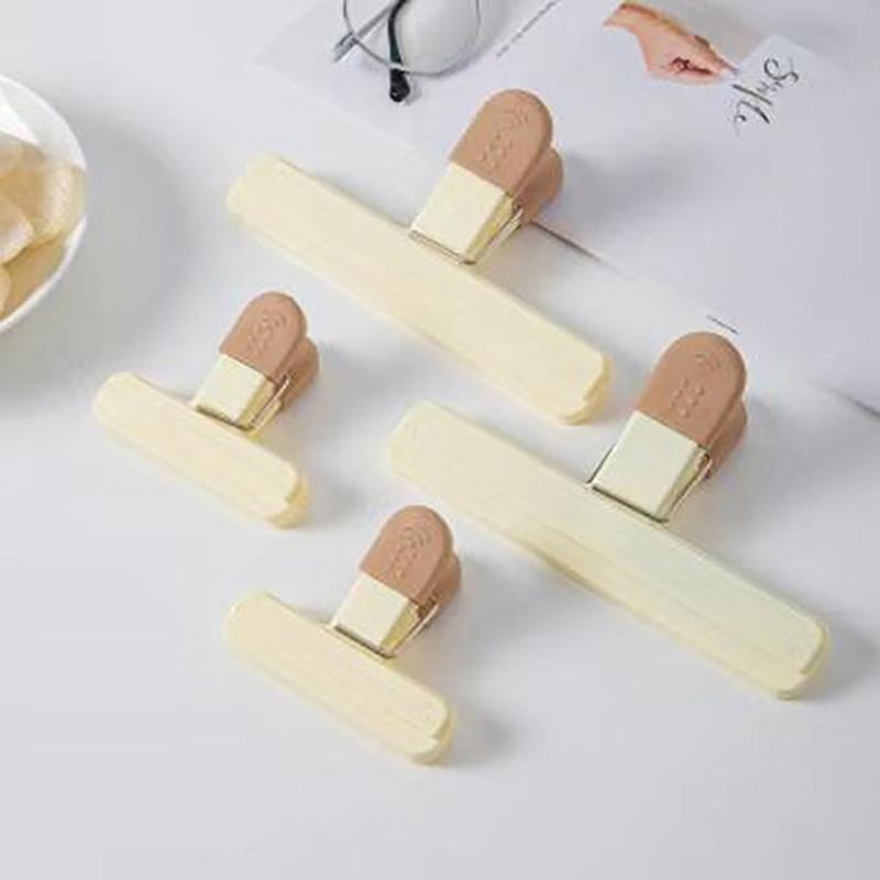 Silicone Sealing Clip,Kitchen Moisture Preservation Plastic Bag Potato Chips Food Sealing Milk Powder Tea Snacks Clip