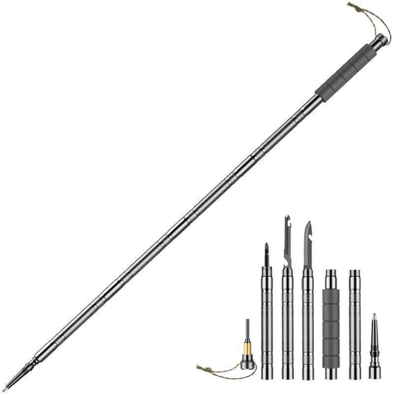 miflame Multi-functional 5-Section Trekking Pole