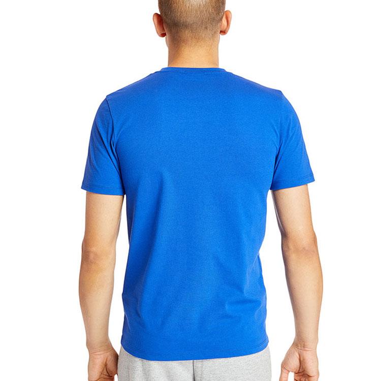 Timberland T-Shirts Men's Blue Crew Neck Moderate Straight Fit A1Z1U-454