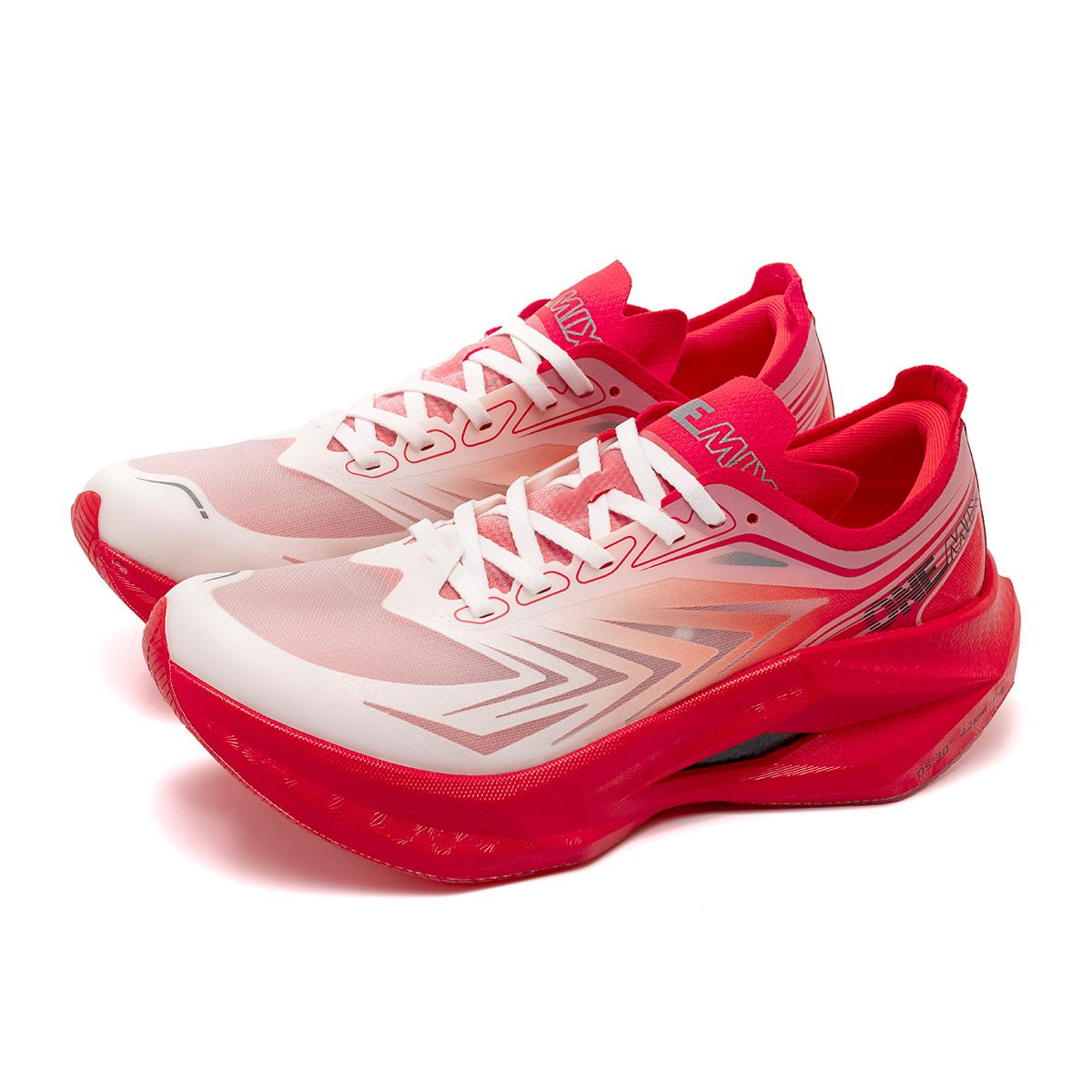 

ONEMIX 2025 Новые профессиональные кроссовки для марафонского бега с подошвой из углеродного волокна на всю стопу, амортизирующие, дышащие, эластичные, мужские спортивные кроссовки 35 красный