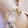 Women Watches Quartz Diamond Luxury Watch Fashion Top Brand Wristwatch Fashion Watch Ladies Crystal Jewelry Rose Gold Watch