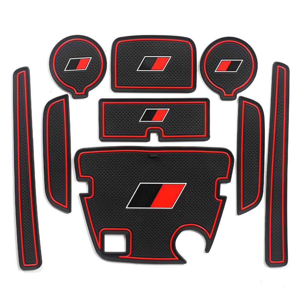 for Toyota GR Supra 2025 2025 Anti-Slip Gate Slot Cup Mat Accessories Non-Slip Door Groove Pad Coaster