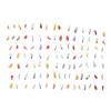 100 Painted Seated Figures 100pcs All Seated Figures Model People Figures