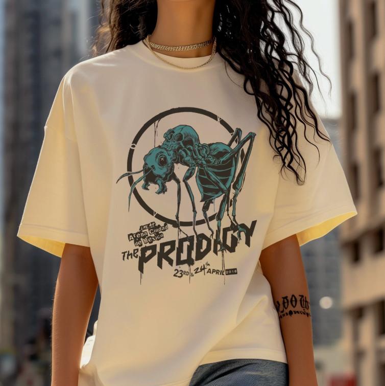 The Prodigy TShirt Vintage Concert Tee Electronic Punk Music Mexico Unisex T-Shirt S