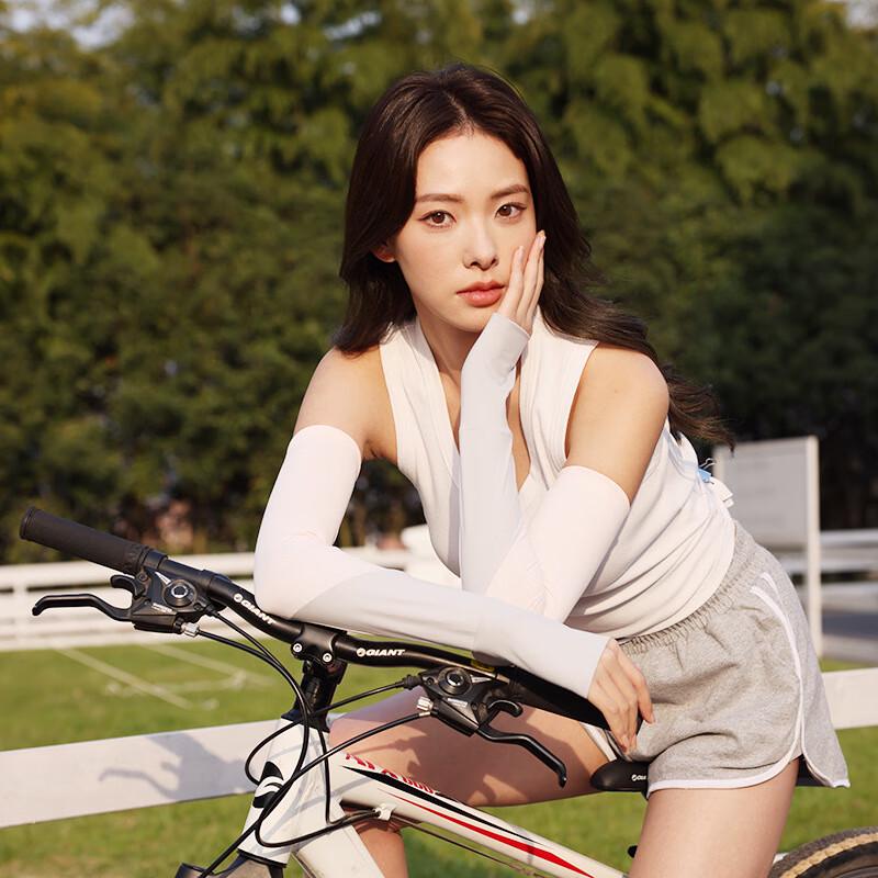 XIN SHENG XIANG Summer Ice Silk Sun Protection Arm Sleeves