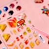 Supermarket Scene 3D Sticker Book PET Stacking Stickers New Pocket Sticker Book  DIY Activity