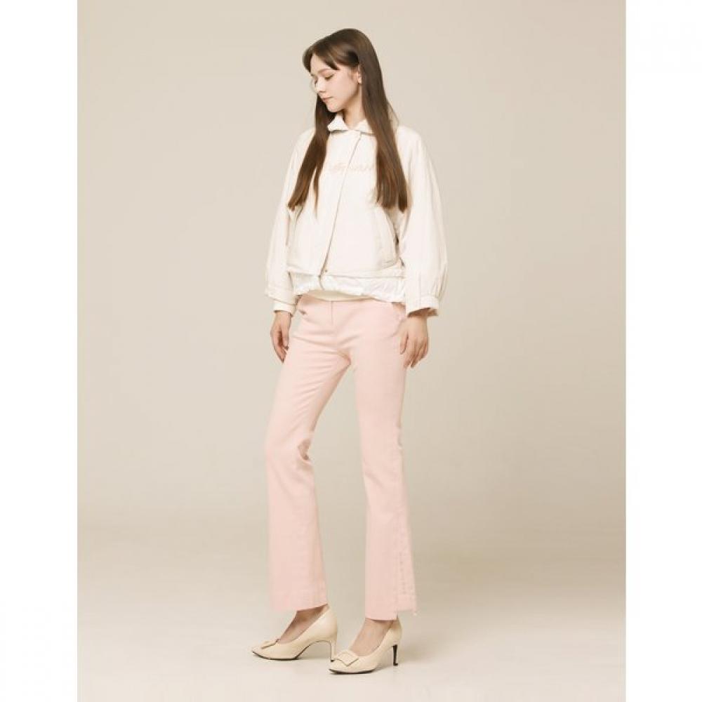 Son Jung Wan Lettering Embroidered Shell Jacket Zjk6161041