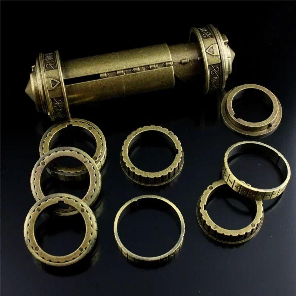 Smooth Surface Cipher Puzzle Lock Tube Premium Safe Material Puzzle Lock Tube Valentine Gift