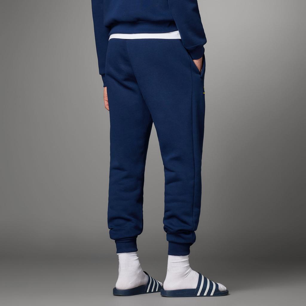 Adidas Originals Arsenal Essentials Trefoil Joggers Men Bottoms Collegiate-Navy Tribe-Yellow IK8710