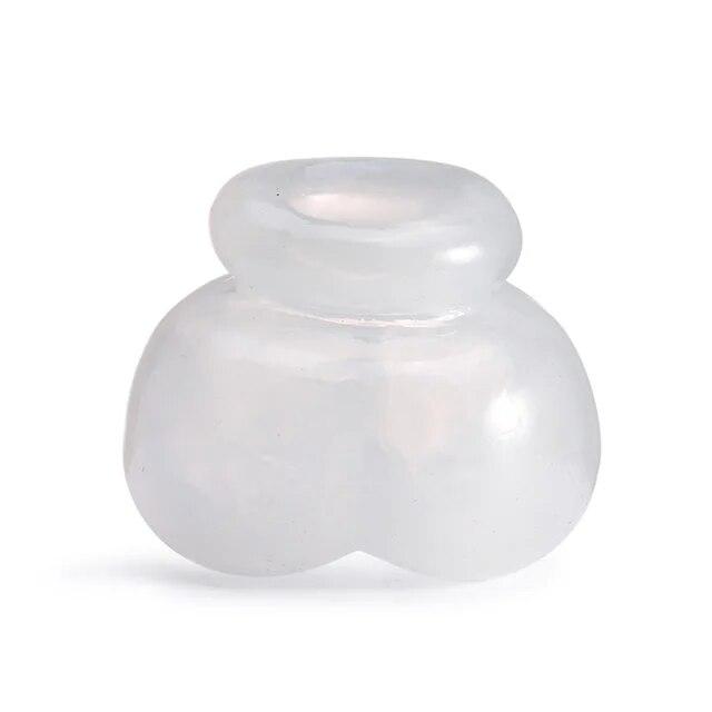 Penis Ring Ball Stretcher Scrotum Sleeve Lock Sperm Testicle Bondage Chastity Cage Delay Ejaculation Cock Ring Sex Toys For Men