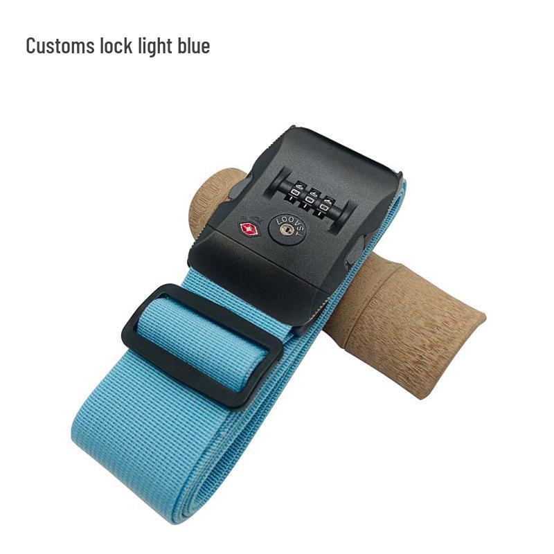 Secure Polypropylene TSA Lock Luggage Strap with Buckle for Cross-Border Travel