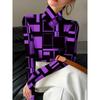Lady's Sexy High-neck Long-sleeved T-shirt, Soft Texture for Autumn and Winter Tops, Machine Washable